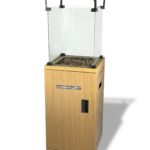 Home Outdoor Gas Heater Fire Pit – Wooden Design