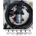 12 Nozzles Misting Kit 9 Bar