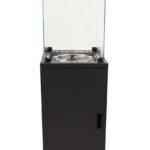 Home Outdoor Gas Heater Fire Pit – Black