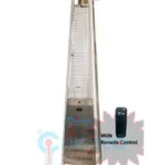 Pyramid Outdoor Flame Gas Heater With Remote Control