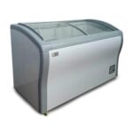 Chest Freezer 400L Curved Glass Door