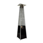 Quartz Pyramid Patio Heater Electric Ignition Black – Semi Used